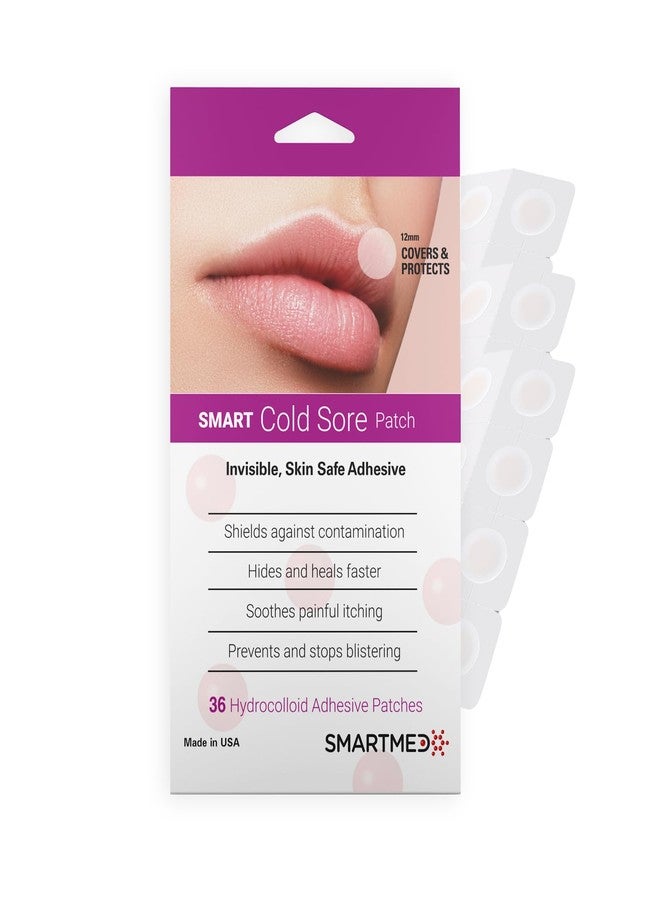 SMARTMED Cold Sore Treatment Patch Duo | 60 Patches – Large Ultra Thin 15mm & Original Thin 12mm | Clear Cold Sore Cover, Protects & Speeds Healing, Lip Blisters - Image 5